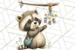 Cottagecore Animals PNG, Woodland Critters Clipart Product Image 4