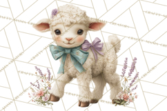 Spring Baby Animals Clipart PNG, Cute Easter and Spring Png Product Image 4