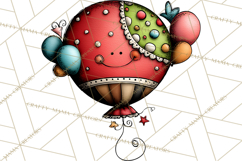 Adorable Birthday Robot Clipart, Playful Toy Robot Clip Art Product Image 4