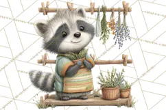 Cottagecore Animals PNG, Woodland Critters Clipart Product Image 5