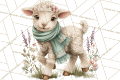 Spring Baby Animals Clipart PNG, Cute Easter and Spring Png Product Image 2