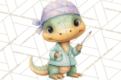 Dinosaur Veterinarian Clipart Cute Pet Care PNG Product Image 2