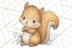 Spring Animals Clipart, Baby Bunny Lamb Chick Duckling Png Product Image 4