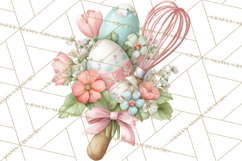 Easter Baking Clipart, Cute Easter Bakers, Pastel Cookies Product Image 4