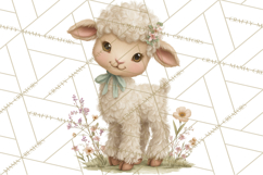 Spring Baby Animals Clipart PNG, Cute Easter and Spring Png Product Image 4