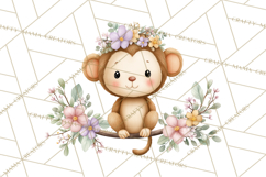 Adorable Baby Animals Easter Clipart PNG, Pastel Chicks Png Product Image 4