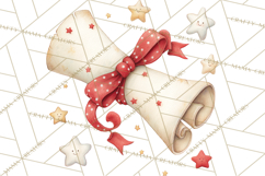 Graduation Diploma Clipart PNG, Whimsical Diploma Scroll Product Image 2