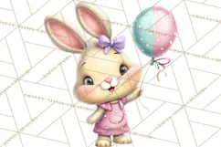 Spring Baby Animal Clipart, Baby Animals PNG, Pastel Nursery Product Image 3