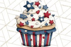 Patriotic Desserts Clipart, Layer Cakes Cupcakes Cookies Pie Product Image 4