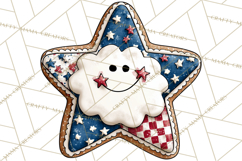 Patriotic Desserts Clipart, Layer Cakes Cupcakes Cookies Pie Product Image 5