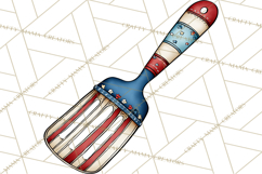 Patriotic Baking Tools Clipart PNG, 4th of July Kitchen Product Image 2