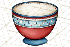 Patriotic Baking Tools Clipart PNG, 4th of July Kitchen Product Image 4