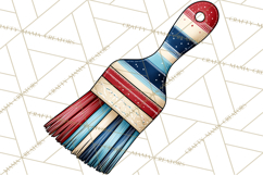 Patriotic Baking Tools Clipart PNG, 4th of July Kitchen Product Image 3