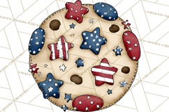 Patriotic Desserts Clipart, Layer Cakes Cupcakes Cookies Pie Product Image 4