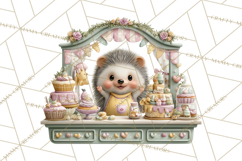 Easter Bakery Critters, Cute Mini World Animals, Pastel Png Product Image 5