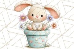 Spring Baby Animal Clipart, Baby Animals PNG, Pastel Nursery Product Image 2