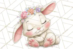 Spring Baby Animal Clipart, Baby Animals PNG, Pastel Nursery Product Image 4