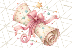 Graduation Diploma Clipart PNG, Whimsical Diploma Scroll Product Image 5