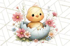 Spring Baby Animal Clipart, Baby Animals PNG, Pastel Nursery Product Image 3