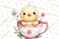 Spring Baby Animal Clipart, Baby Animals PNG, Pastel Nursery Product Image 4
