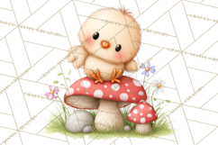 Spring Baby Animal Clipart, Baby Animals PNG, Pastel Nursery Product Image 5
