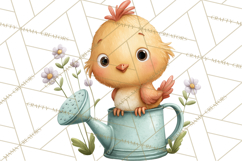 Spring Baby Animal Clipart, Baby Animals PNG, Pastel Nursery Product Image 2