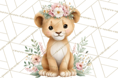 Adorable Baby Animals Easter Clipart PNG, Pastel Chicks Png Product Image 2