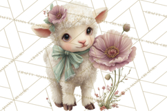 Spring Baby Animals Clipart PNG, Cute Easter and Spring Png Product Image 2