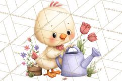 Spring Baby Animal Clipart, Baby Animals PNG, Pastel Nursery Product Image 3