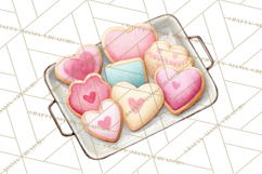 Valentine Safari Animal Clipart PNG, Watercolor Elephant Png Product Image 3