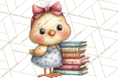 Spring Baby Animal Clipart, Baby Animals PNG, Pastel Nursery Product Image 5