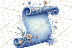 Graduation Diploma Clipart PNG, Whimsical Diploma Scroll Product Image 2