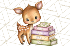 Spring Baby Animal Clipart, Baby Animals PNG, Pastel Nursery Product Image 3