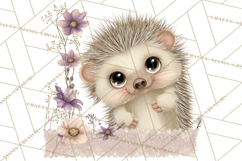 Peeking Large-Eyed Easter Animals PNG Pastel Illustrations Product Image 2