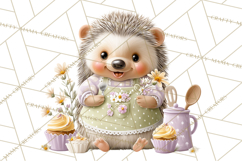 Easter Bakery Critters, Cute Mini World Animals, Pastel Png Product Image 3