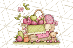 Adorable Spring Kids Clipart, Playful Children Clip Art PNG Product Image 3