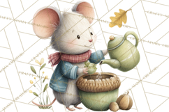 Cottagecore Animals PNG, Woodland Critters Clipart Product Image 3