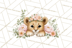 Adorable Baby Animals Easter Clipart PNG, Pastel Chicks Png Product Image 3