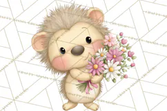 Spring Baby Animal Clipart, Baby Animals PNG, Pastel Nursery Product Image 3