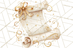 Graduation Diploma Clipart PNG, Whimsical Diploma Scroll Product Image 4