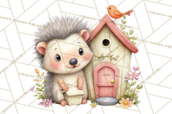 Spring Baby Animal Clipart, Baby Animals PNG, Pastel Nursery Product Image 2