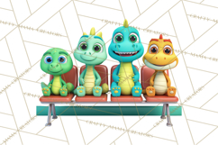 Dinosaur Veterinarian Clipart Cute Pet Care PNG Product Image 4