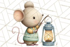 Cottagecore Animals PNG, Woodland Critters Clipart Product Image 4