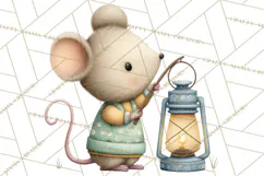 Cottagecore Animals PNG, Woodland Critters Clipart Product Image 4