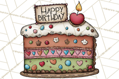 Adorable Birthday Robot Clipart, Playful Toy Robot Clip Art Product Image 4