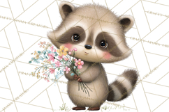 Spring Baby Animal Clipart, Baby Animals PNG, Pastel Nursery Product Image 2
