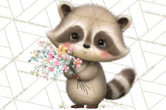 Spring Baby Animal Clipart, Baby Animals PNG, Pastel Nursery Product Image 2