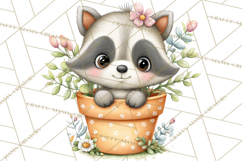 Spring Baby Animal Clipart, Baby Animals PNG, Pastel Nursery Product Image 2