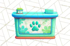 Dinosaur Veterinarian Clipart Cute Pet Care PNG Product Image 5