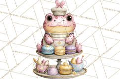 Easter Bakery Critters, Cute Mini World Animals, Pastel Png Product Image 5